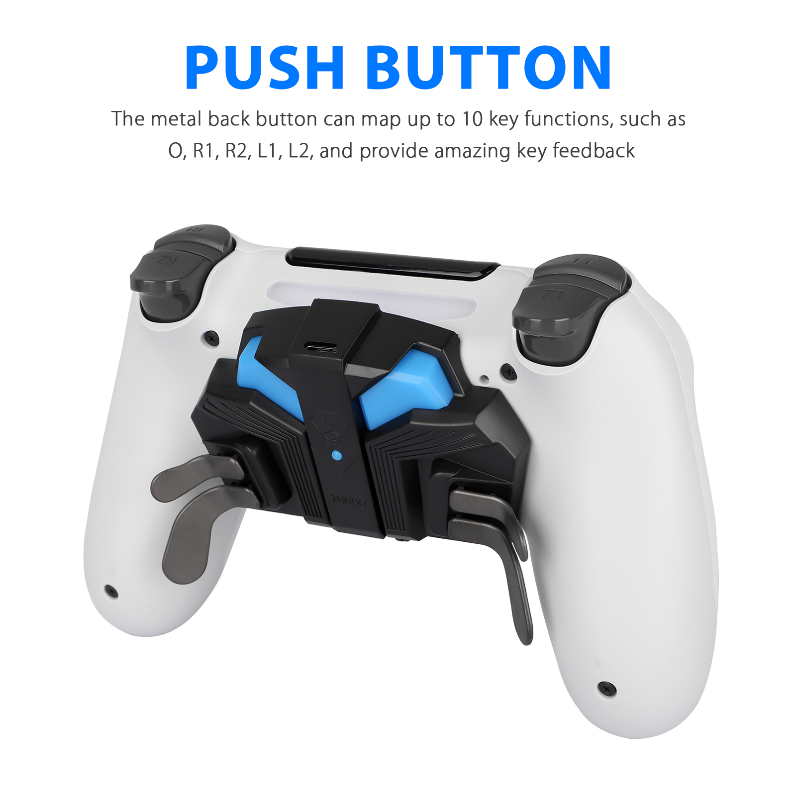 GAMEPAD BACK BUTTON Attachment Controller Adapter with MODS & Paddles