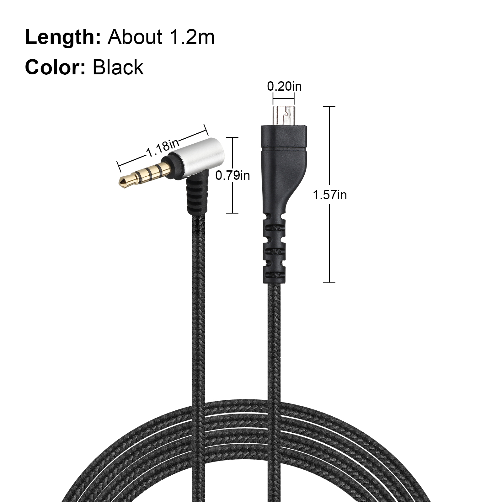 Replacement Audio Cable Wire For SteelSeries Arctis 3 5 7 Pro Gaming